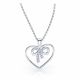 Jessamond Heart Diamond Pendant