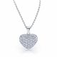 Reine Diamond Heart Pendant