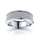 Colton Hand Woven Mens Wedding Ring