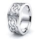 Davin Mens Celtic Wedding Band