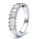 Grazia Prong Set Women Anniversary Wedding Band
