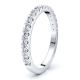 Genevieve Prong Set Women Anniversary Wedding Band