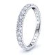 French Pave Diamond Women Eternity Band